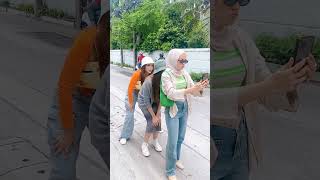 Tiktok BTS of Raysha Rizrose Aprena Manrose amp Nadiyah in Bangkok [upl. by Rediah]