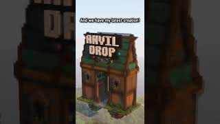 I invented a ANOTHER Minecraft Minigame  Anvil Drop [upl. by Ratep65]