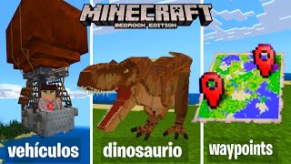 ADDONS UTILES EN MINECRAFT PE 121  PACK DE MODS  ADDONS PARA MINECRAFT BEDROCK 121 [upl. by Daegal]