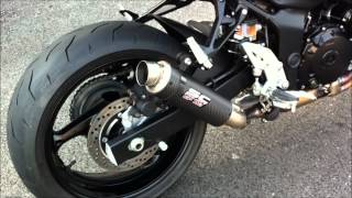 SCPROJECT GP M2  SUZUKI GSR 750 [upl. by Cynthie373]