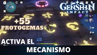 Activa el mecanismo  Reliquias de Seirai  Genshin Impact JeffGames [upl. by Eybbob]