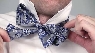 How to Tie a Bow Tie Mirrored Version [upl. by Othello]