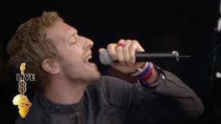 Coldplay  In My Place Live 8 2005 [upl. by Marrin91]