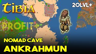 PROFIT  Tibia  Nomad Cave  Ankrahmun  Aritos Task Quest [upl. by Aelhsa883]