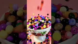 asmrasmr beadsasmr colorful pearisodlly satisfyingsatisfying beads asmrbeadasmr peariis [upl. by Aikemot]