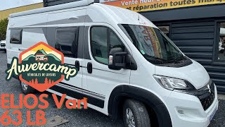 VENDU Occasion fourgon aménagé Elios Van 63 LB  2019 18300km 2l 165cv [upl. by Allemac566]