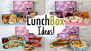 5 TASTY amp EASY LUNCH RECIPES  Fast amp Simple BackToSchool Lunches Anyone Can Make  Julia Pacheco [upl. by Sidnala]