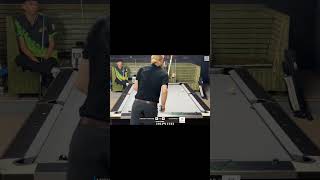 BANKSHOT ON THE 3 BY MICKEY KRAUSE shorts billiards nineball 9ballpool highlightreel [upl. by Gerger]