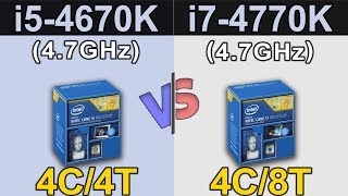 i54670K 47GHz OC Vs i74770K 47GHz OC  GTX 980 Ti OC  New Games Benchmarks [upl. by Ykroc]