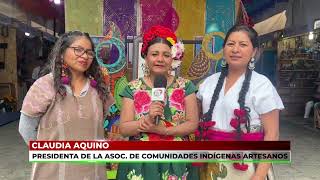 La Asociación de Comunidades Indígenas Artesanos de Oaxaca dio inicio con edición 46 [upl. by Parlin]