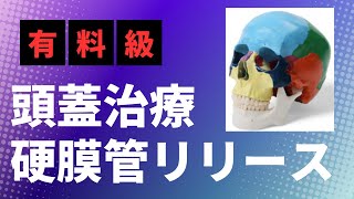 【頭蓋仙骨療法 硬膜管リリース】硬膜管リリースの効果、重要性、頭蓋治療の前に必須な知識 [upl. by Cleve191]