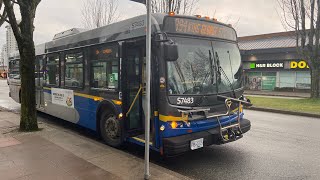 Surrey Translink 2006 New Flyer D40LFR S7483 on 394 King George Station [upl. by Sib]