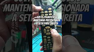 Controle remoto OI TV configurando para ligar e desligar a televisão [upl. by Bilek]