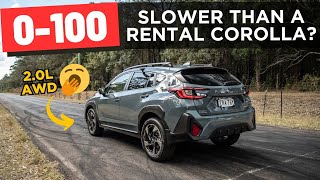 2024 Subaru Crosstrek review 0100 amp engine sound [upl. by Magdalena754]