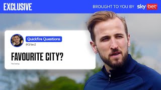 Harry Kanes 10 Questions with Gary Neville  Overlap Xtra [upl. by Amian112]