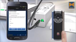 Hörmann BiSecur Gateway  Garagentorantrieb mit Smartphone bedienen [upl. by Susej292]