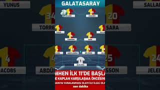 Emre Kaplan GalatasarayKasımpaşa Mücadelesinin Muhtemel 11lerini Açıkladı [upl. by Kandace]