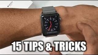 15 Best Tips amp Tricks for Apple Watch Series 3 [upl. by Karrah]