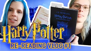 BACK TO HOGWARTS  auf Englisch 📚🧙‍♀️ Harry Potter Reading VLOG 1  Book Boxx [upl. by Oremor]