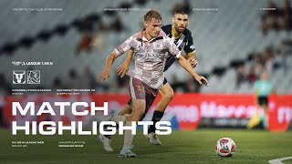 ALM R6 Highlights Macarthur FC vs Brisbane Roar [upl. by Wanyen198]