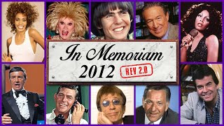 In Memoriam 2012 Famous Faces We Lost in 2012 [upl. by Meelak]