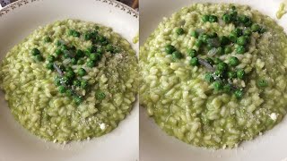 RISOTTO AI PISELLI SUPER CREMOSO  DELIZIOSO [upl. by Letch]