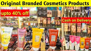 Branded Cosmetic सबसे सस्ता  Branded Cosmetics Wholesale Showroom Delhi  Imported Cosmetic Dealer [upl. by Becki903]