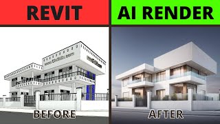 How Revit Exterior Rendering Made Easy Free AIPowered Photorealistic Renders Broke The Internet [upl. by Okuy358]