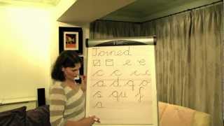 Teaching Joined Handwriting  The Debbie Hepplewhite Method [upl. by Karlie]