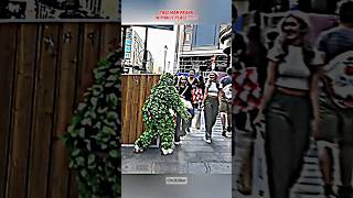 Tree Man Prank In Public Place shorts [upl. by Assiron243]