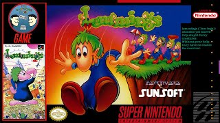 Lemmings  SNES OST [upl. by Dnalyar]