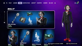 Fortnite Item Shop BILLY IS BACK PLUS CAT DAY October 28TH 2024 [upl. by Turpin]