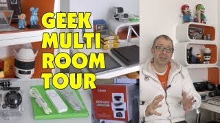 Geek Multi Room Tour  Studio  Editing Room  Audio Video Setup  Storage [upl. by Franciscka]