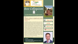 Bose Colloquium by Prof Uwe Boversiepen Faculty of Physics University of DuisburgEssen Germany [upl. by Hareema72]