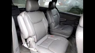 How To Remove Middle Seats 2nd Row Seats Toyota Sienna 20042009 [upl. by Aileen]