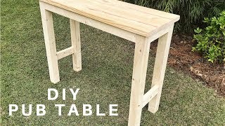 DIY PUB TABLE [upl. by Roybn]