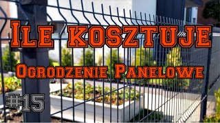 Ile kosztuje ogrodzenie panelowe  Antracyt płot 15 [upl. by Patience]