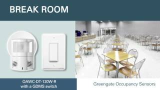 Greengate Controls Occupancy Sensor Selection [upl. by Gibert]