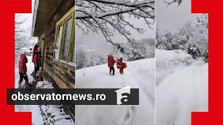 Vortexul polar continuă să facă prăpăd în zonele montane Ninsorile vor continua în 23 de judeţe [upl. by Trometer]