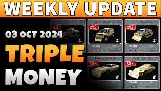 GTA 5 Triple Money This Week  GTA ONLINE WEEKLY UPDATE Arena War 30 [upl. by Nytsirt599]