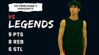 Kaya Birsen vs London Legends  U16 Prem Game 4 Highlights [upl. by Princess]