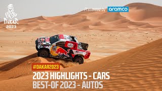 Cars Highlights presented by Aramco Dakar2023 [upl. by Nnylrac]