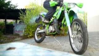 Kawasaki KDX 125 SR first start [upl. by Lai101]