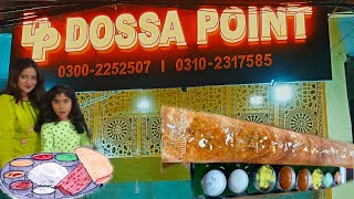 South Indian ab Karachi mein dossa point Bahadrabad special [upl. by Enitsenrae112]