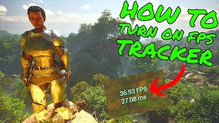 How To Turn On FPS TRACKER in Ark Survival Ascended ASA Tips and Tricks [upl. by Mastrianni]