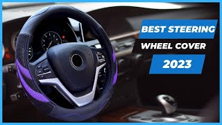 TOP 5 Best Steering Wheel Cover 2023  Reviews amp Buyers Guide [upl. by Dachia]