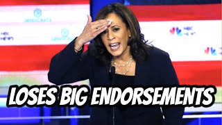 Kamala LOSES BIG ENDORSMENTS [upl. by Mulcahy]