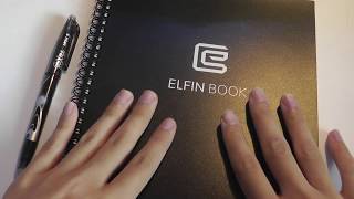 REVIEW ELFIN Book  Erasable Smart Notebook Journal [upl. by Rednasxela466]