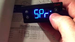 Danfoss ERC Digital Temperature control Programming The control [upl. by Eelirrem]
