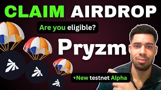 Claim PRYZM AIRDOP Tutorial  New testnet Alpha sign up [upl. by Irovi692]